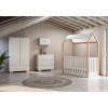 Casababy Rectangle Ορθογώνιο Ράφι Με Πορτάκια Ecru